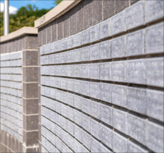 This is a picture of the bricks of the Veterans Wall of Honor in Bella Vista, AR.