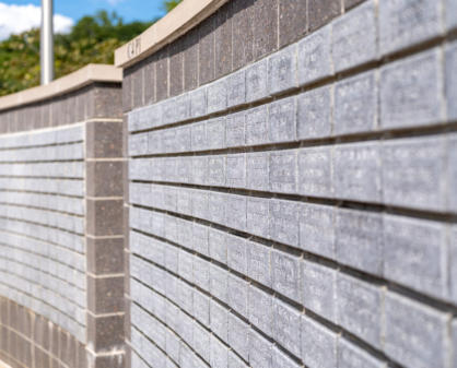 This is a picture of the bricks listing the veterans name at the Veterans Wall of Honor in Bella Vista, AR.